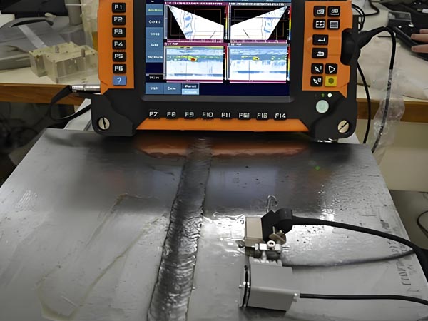 钢材出现变形以及裂缝问题检测