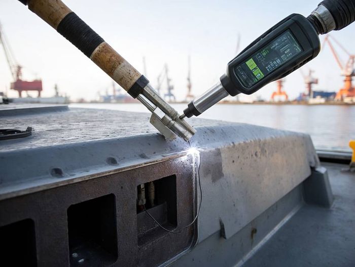 船舶船体结构无损探伤