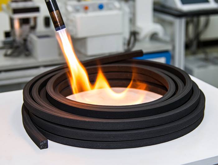 氯丁橡胶阻燃性能测试