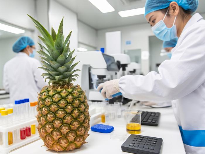 菠萝微生物检测