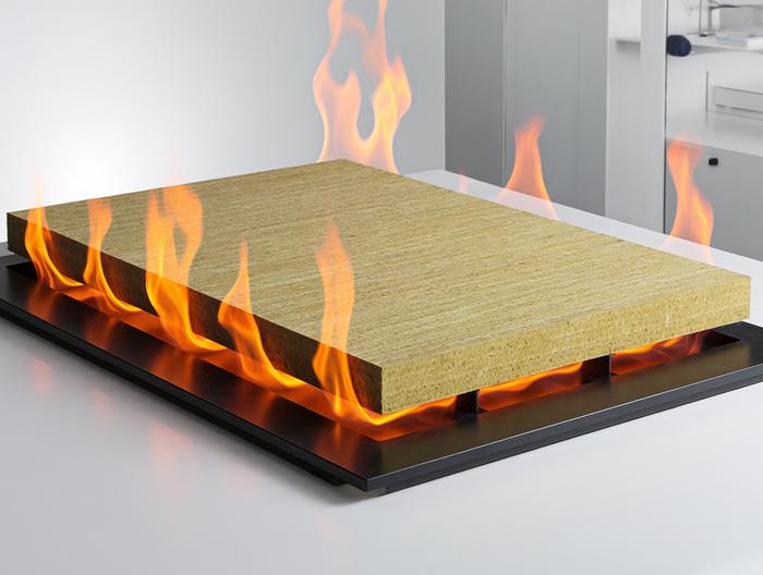 防火矿棉吸声板防火等级测试