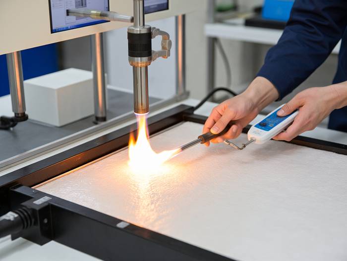 织物涂层胶阻燃性能测试