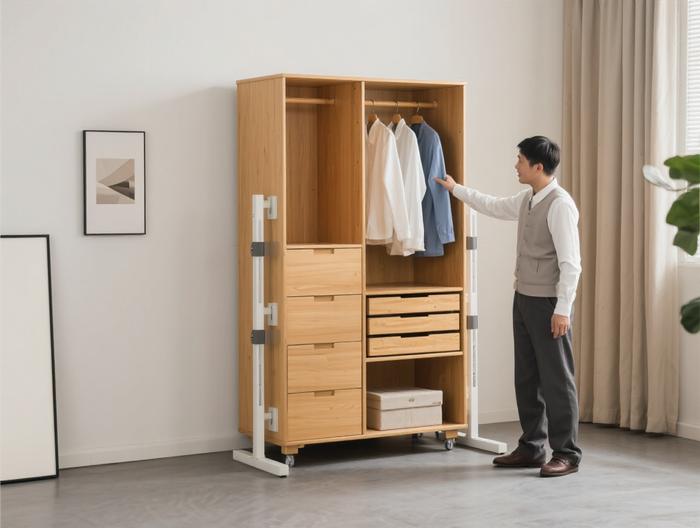 折叠衣柜稳定性验证