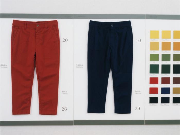 长裤色牢度测试