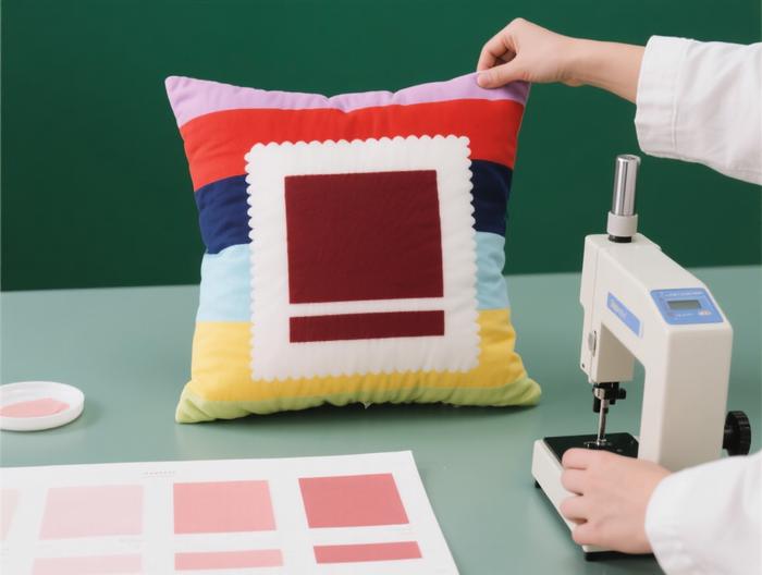 抱枕色牢度测试